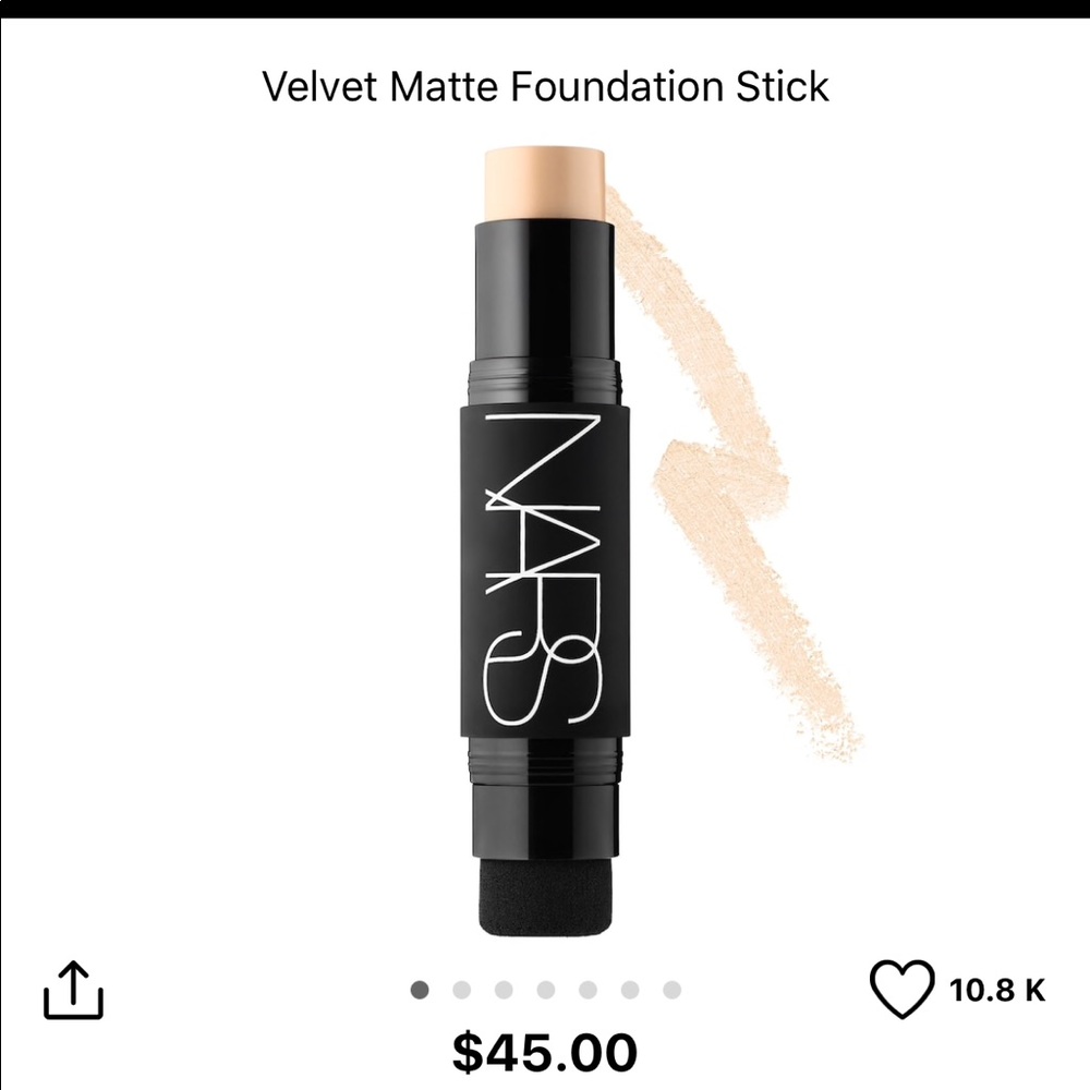 NARS velvet foundation stick